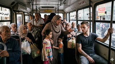 حدث في الاوتوبيس